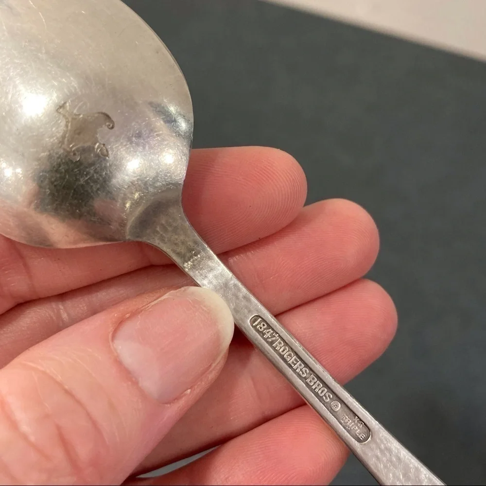 Rogers 1847 silver plated spoon Vintage